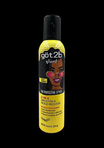 Got2b Glued 2-IN-1 Smooth&Hold Mousse (8 oz)