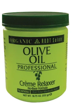 Organic Root Olive Oil Creme Relaxer(18.75oz)-Normal