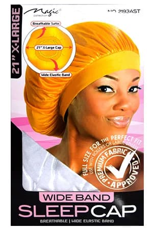 Magic Wide Band Sleep Cap #2193AST 21" X-Large-dz