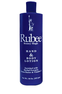 Rubee Hand & Body Lotion (16oz / Blue)