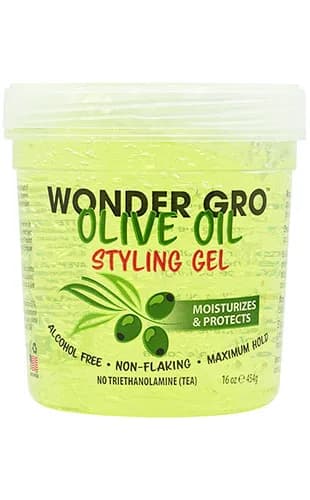 Wonder Gro Styling Gel-Olive Oil(16oz)