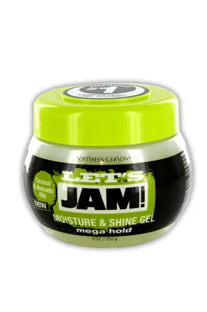 Let's Jam Moisture & Shine Gel Mega Hold (9oz)