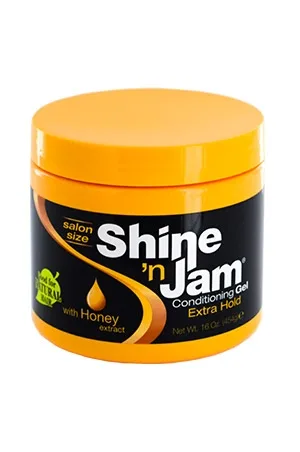 Ampro Shine n Jam Conditioning Gel - Extra Hold (16 oz)