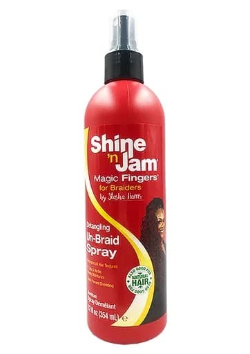 Ampro Pro Shine-n-Jam Un-Braid Spray (12 oz)