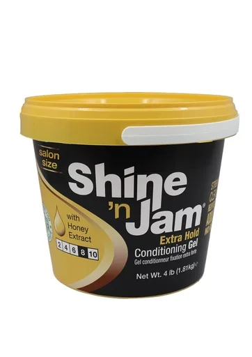 Ampro Shine'n-Jam Conditioning Gel - Extra Hold (4 lb/64 oz)