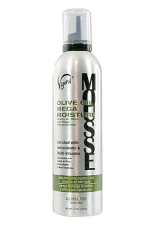 Vigorol Olive Oil Maga Moisture Mousse(12oz)-Green