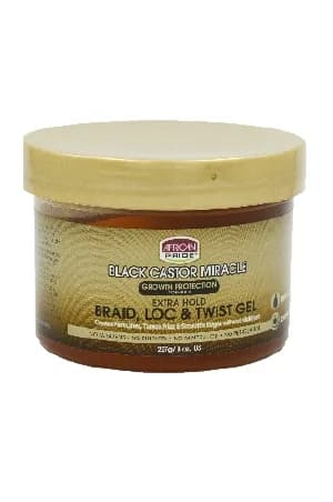 African Pride BCM Braid, Loc & Twist Gel(8oz)