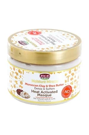 African Pride Moist Miracle Clay &Shea ButterMasque(12oz)