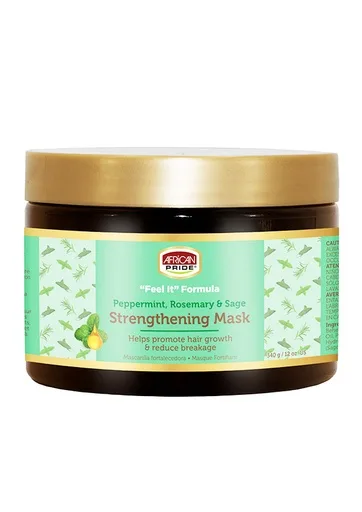 African Pride Peppermint, Rosemary & Sage Strengthening Mask (12 oz)