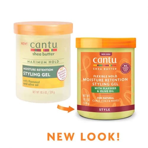 Cantu Flaxseed & Olive Oil Styling Gel (18.25 oz)