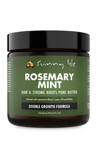 Sunny Isle Rosemary Mint Hair & Strong Root Pure Butter (4 oz)