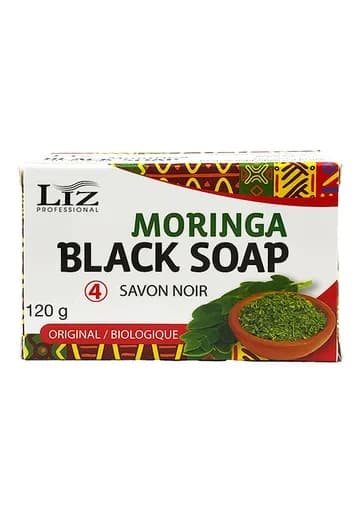 Liz Moringa Black Soap (120 g)