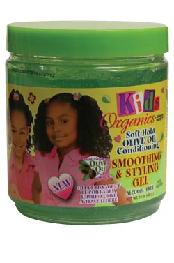 Africa`s Best A/B Organics Kid's Olive Oil Smoothing&Styling Gel(15oz)