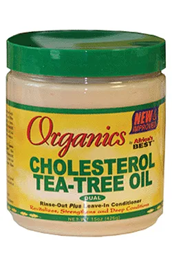 Africa`s Best A/B Organics Cholesterol Tea-Tree Oil(15oz)