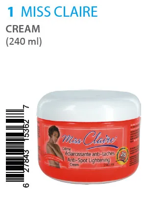 Miss Claire Anti-Spot Lightening Cream (240ml)