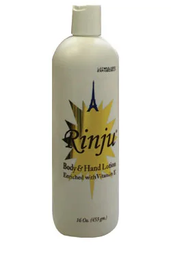 Rinju Body & Hand Lotion (16oz / White)