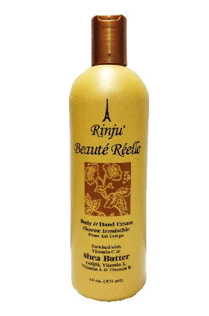 Rinju Beaute Reelle Shea Butter Body & Hand Creme (16oz)