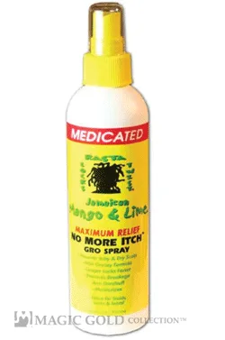 Mango&Lime Medicated No More Itch Gro Spray(8oz)
