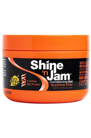 Ampro Pro Shine-n-Jam Supreme Hold Gel (8 oz)