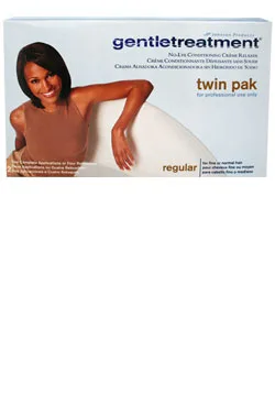 Gentletreatment No-Lye Relaxer Kit(Twin Pk)-Reg