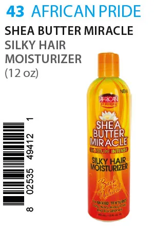 African Pride SB Miracle Silky Hair Moisturizer (12oz)