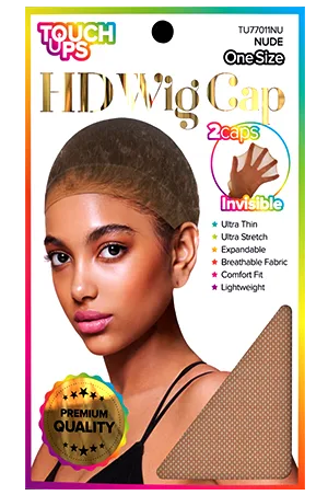 Touch Ups HD Wig Cap 2pc -Nude #TU77011NU - dz