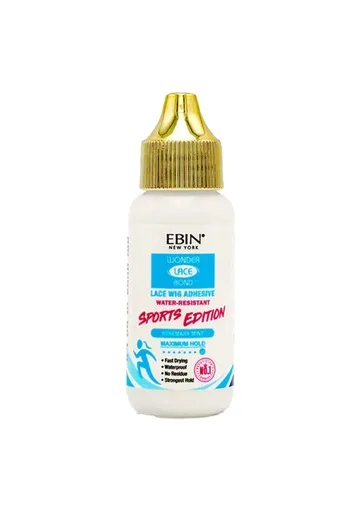 EBIN Wonder Lace Bond Lace Wig Adhesive Water Resistant Sport Edition (1.15 oz/34 ml)