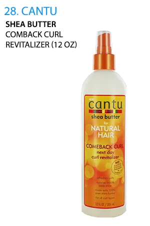 Cantu Shea Butter Natural Comeback Curl Revitalizer (12oz)