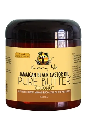 Sunny Isle JBCO Pure Butter (8oz) [Coconut]