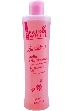 Fair & White So White Brightening Body Oil(8.4oz)